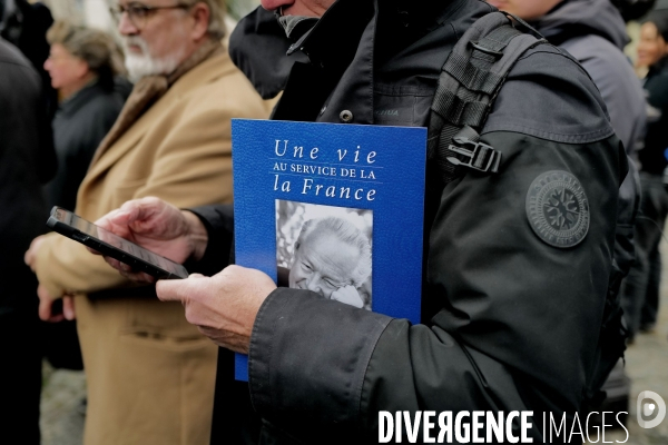 Messe d’hommage à Jean Marie LE PEN  