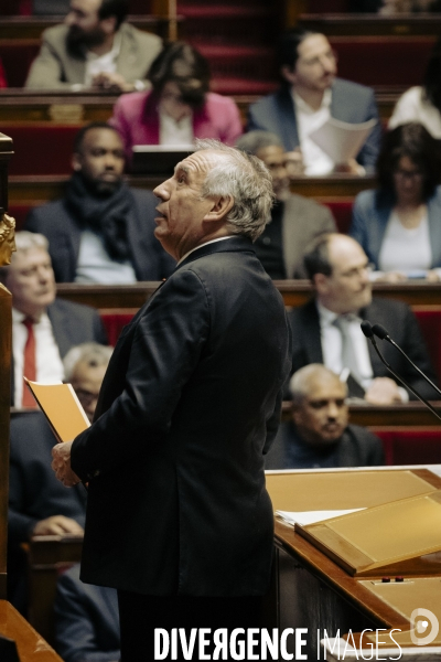 Discours de politique générale de François Bayrou