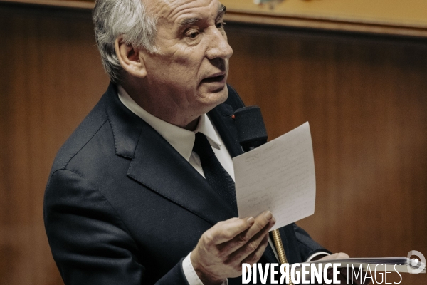 Discours de politique générale de François Bayrou