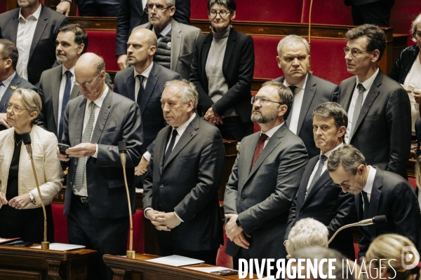 Questions au gouvernement à l’assemblée nationale.