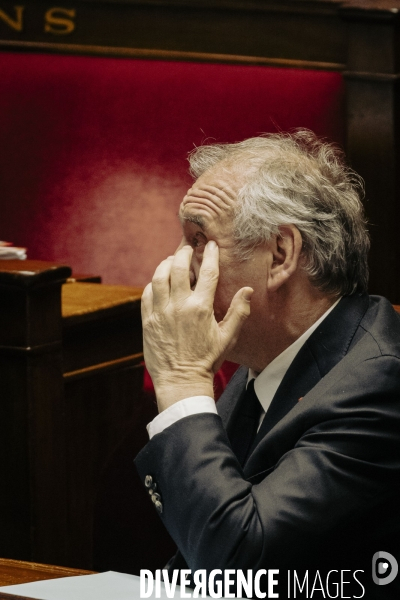Questions au gouvernement à l’assemblée nationale.
