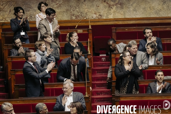 Questions au gouvernement à l’assemblée nationale.