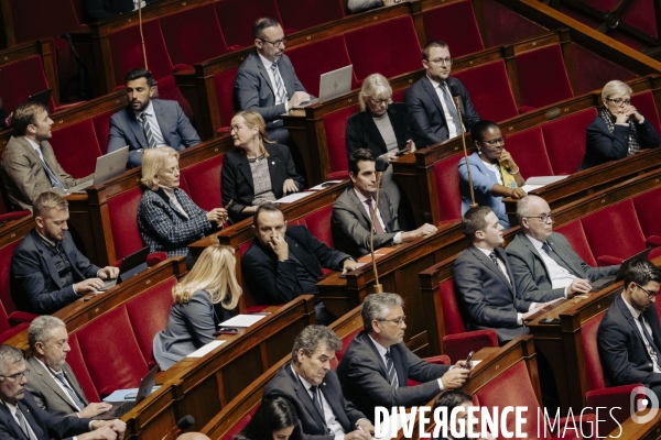 Questions au gouvernement à l’assemblée nationale.