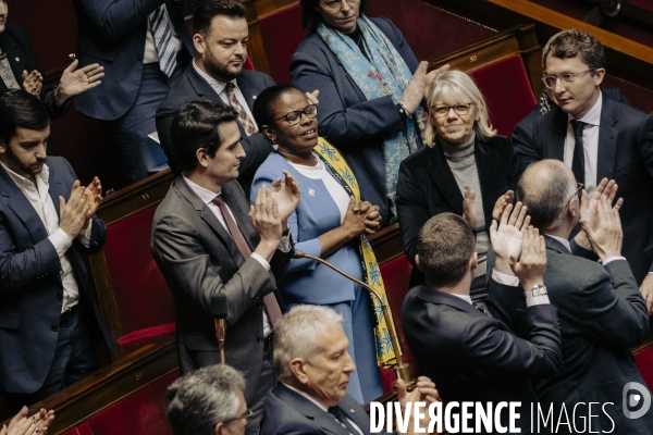 Questions au gouvernement à l’assemblée nationale.