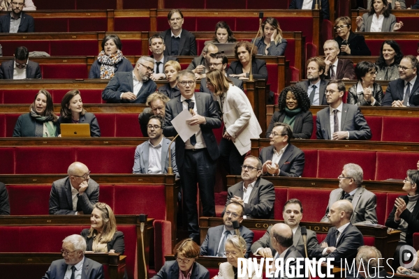 Questions au gouvernement à l’assemblée nationale.