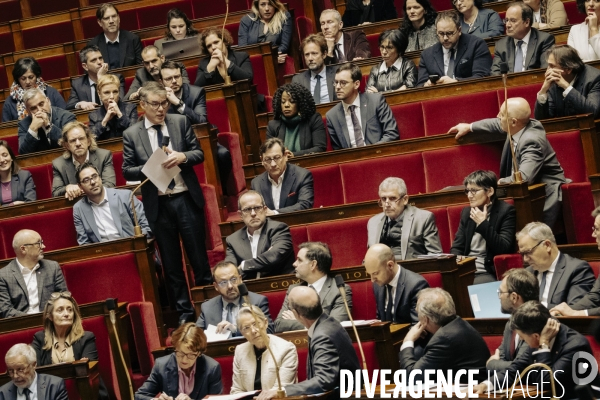Questions au gouvernement à l’assemblée nationale.