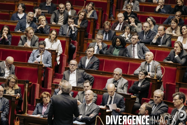 Questions au gouvernement à l’assemblée nationale.