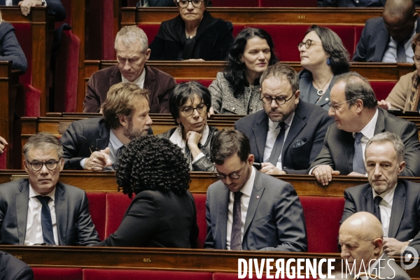 Questions au gouvernement à l’assemblée nationale.