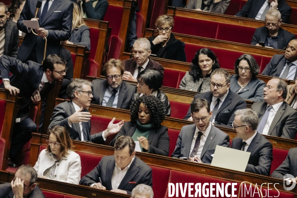 Questions au gouvernement à l’assemblée nationale.