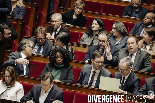 Questions au gouvernement à l’assemblée nationale.
