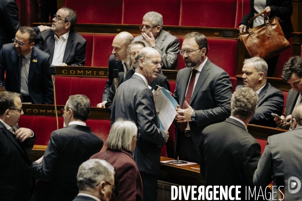Questions au gouvernement à l’assemblée nationale.
