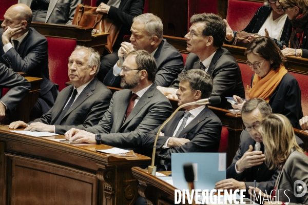 Questions au gouvernement à l’assemblée nationale.