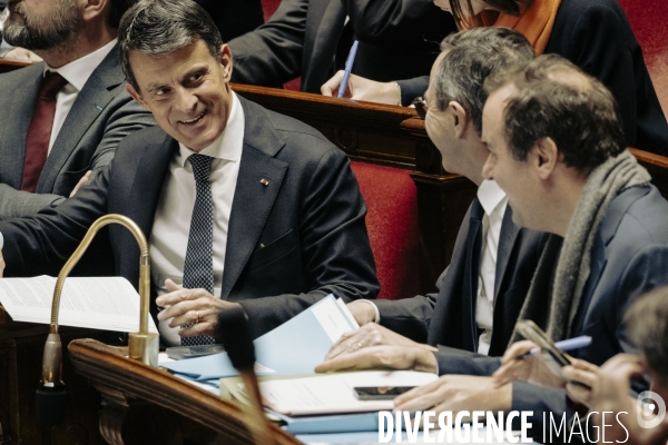 Questions au gouvernement à l’assemblée nationale.