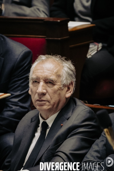 Questions au gouvernement à l’assemblée nationale.
