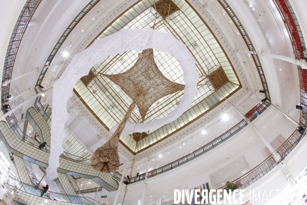 Le serpent ernesto neto au bon marche