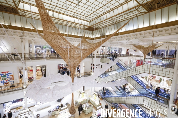 Le serpent ernesto neto au bon marche