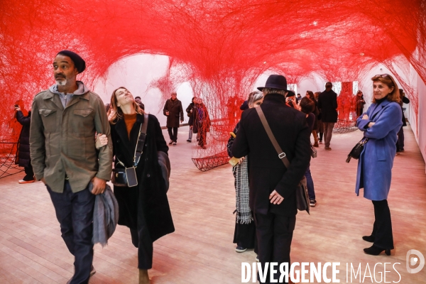 Chiharu Shiota au Grand Palais