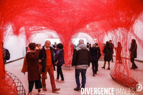 Chiharu Shiota au Grand Palais