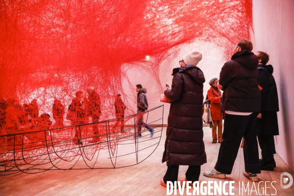 Chiharu Shiota au Grand Palais