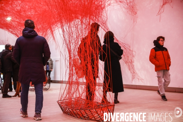 Chiharu Shiota au Grand Palais