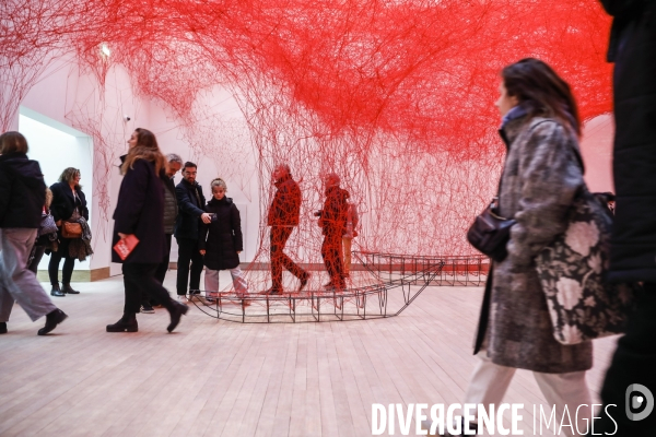 Chiharu Shiota au Grand Palais