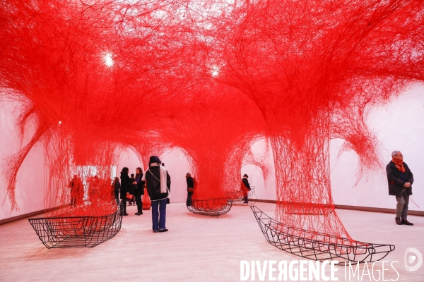 Chiharu Shiota au Grand Palais