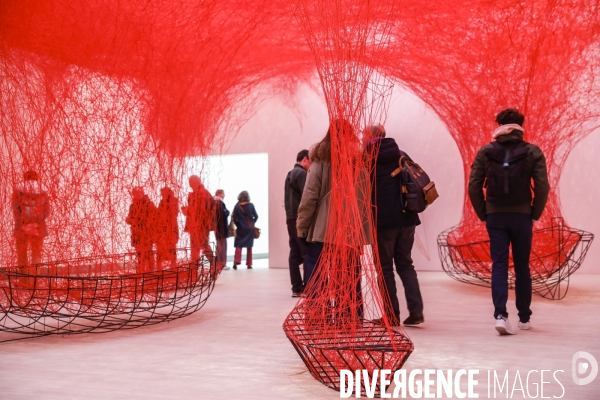 Chiharu Shiota au Grand Palais