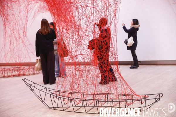 Chiharu Shiota au Grand Palais