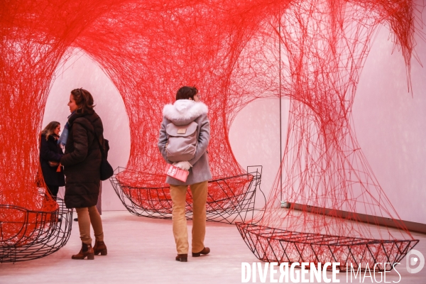 Chiharu Shiota au Grand Palais