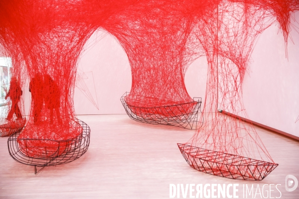 Chiharu Shiota au Grand Palais