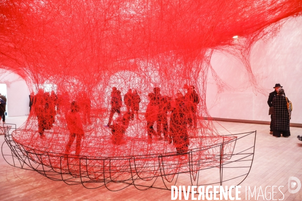 Chiharu Shiota au Grand Palais