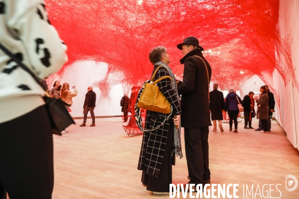 Chiharu Shiota au Grand Palais