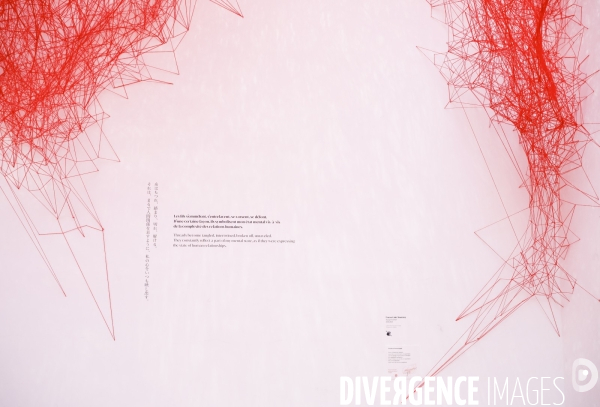 Chiharu Shiota au Grand Palais