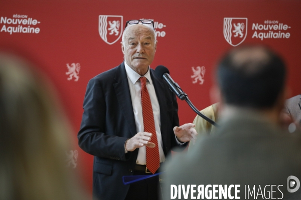 Voeux à la presse d Alain ROUSSET