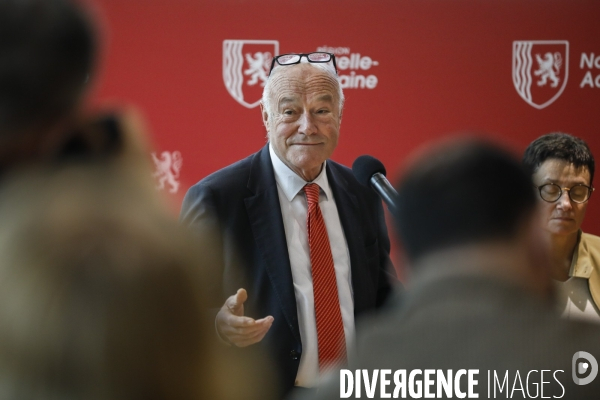 Voeux à la presse d Alain ROUSSET