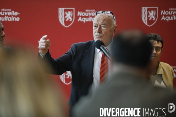 Voeux à la presse d Alain ROUSSET