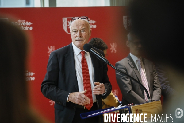 Voeux à la presse d Alain ROUSSET