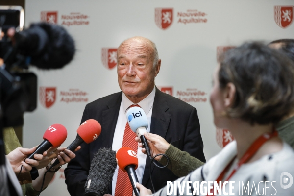 Voeux à la presse d Alain ROUSSET
