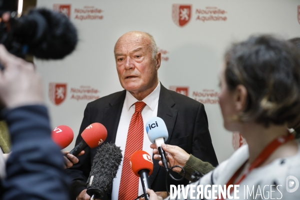 Voeux à la presse d Alain ROUSSET