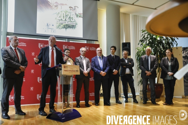 Voeux à la presse d Alain ROUSSET