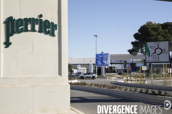 Usine d Eaux minérales naturelles Perrier à Verzège