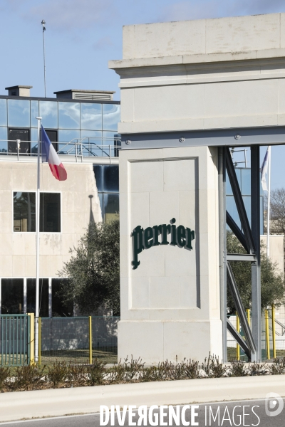 Usine d Eaux minérales naturelles Perrier à Verzège