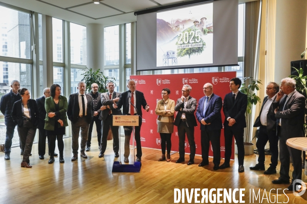 Voeux à la presse d Alain ROUSSET