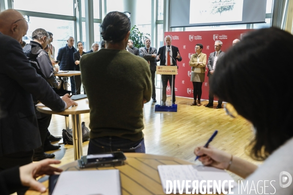 Voeux à la presse d Alain ROUSSET