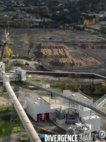 BIomasse a la centrale de Gardanne
