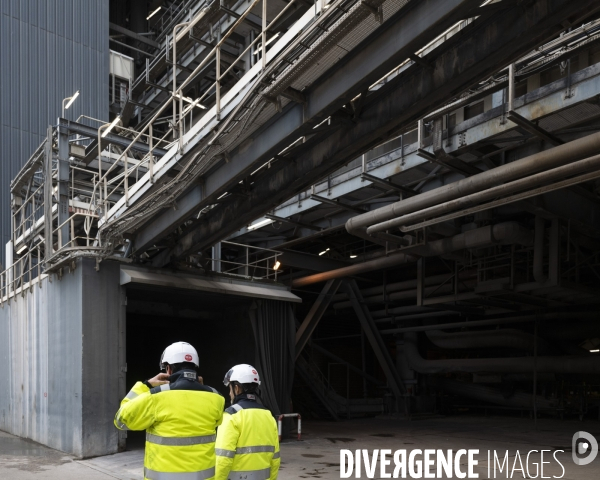 BIomasse a la centrale de Gardanne