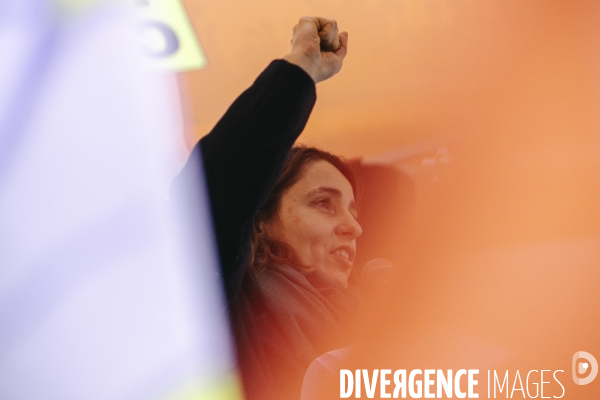 Rassemblement de la CGT contre les licenciements