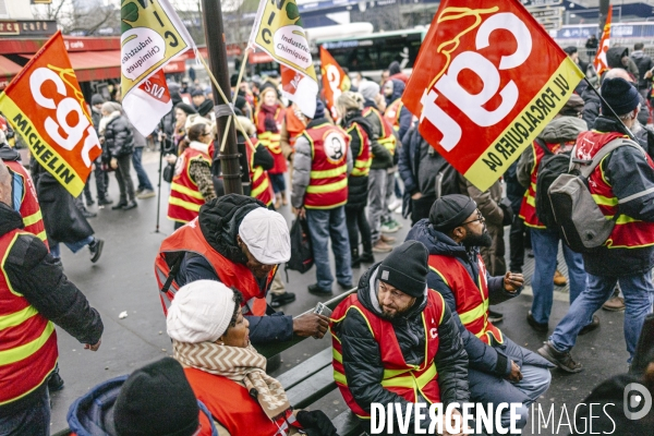 Rassemblement de la CGT contre les licenciements