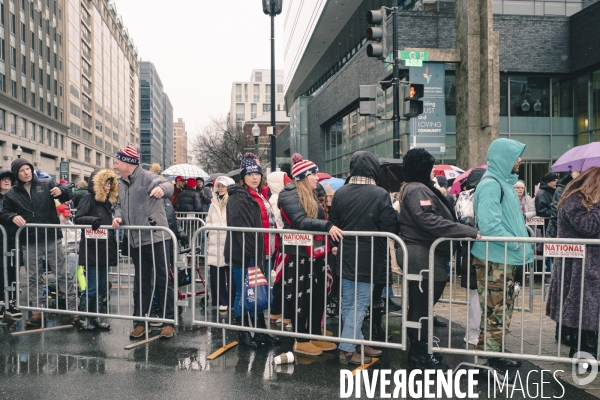 Rassemblement à la veille de l’investiture Donald Trump-Washington