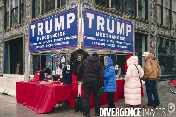 Rassemblement à la veille de l’investiture Donald Trump-Washington